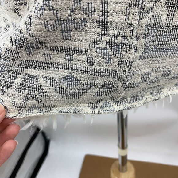 Dylan Sherpa Vest Jacket Womens M Medium Anthropologie Faux Fur Crossover Snap - Picture 8 of 15